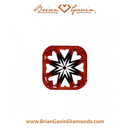 1.024 E VVS1 Signature Cushion hearts