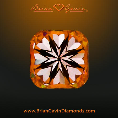 1.007 F VS2 Signature Cushion hearts