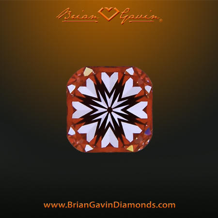 3.080 J VS2 Signature Cushion hearts