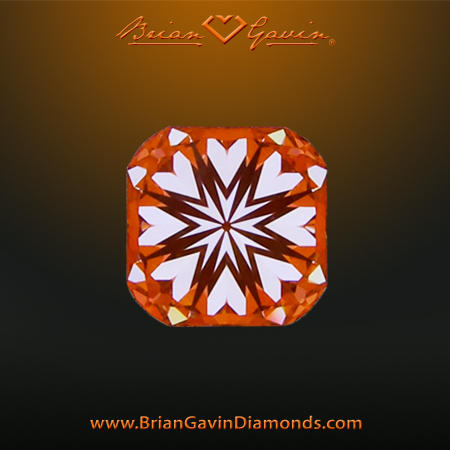 3.070 J VVS2 Signature Cushion hearts