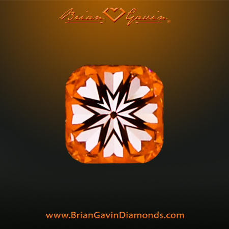 0.755 K VS1 Signature Cushion hearts