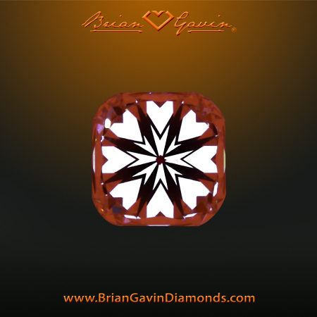 0.718 F VS2 Signature Cushion hearts