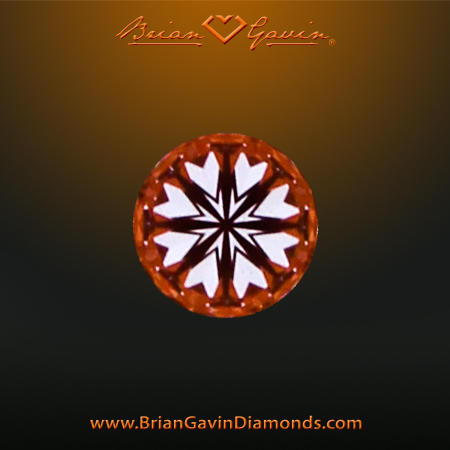 0.575 F VS2 Signature Round hearts