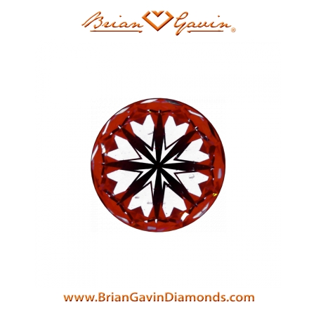 0.303 F SI1 Signature Round hearts