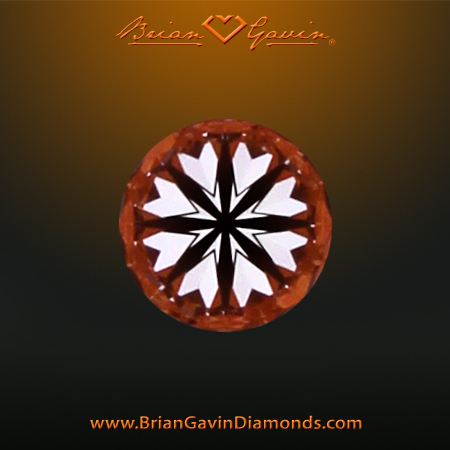 0.805 G VVS1 Signature Round hearts