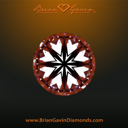 0.832 H SI1 Signature Round hearts
