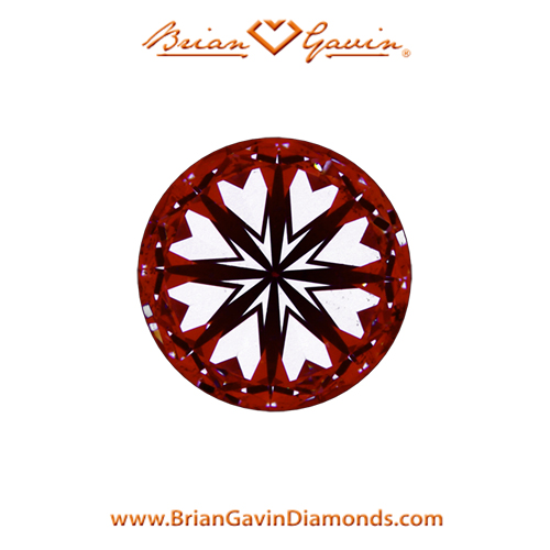 1.100 J SI1 Signature Round hearts