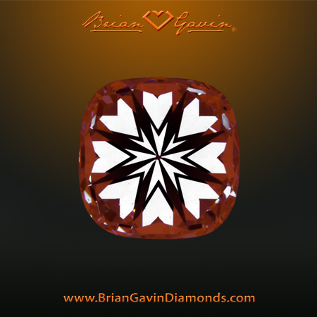 0.970 G VS1 Signature Cushion hearts