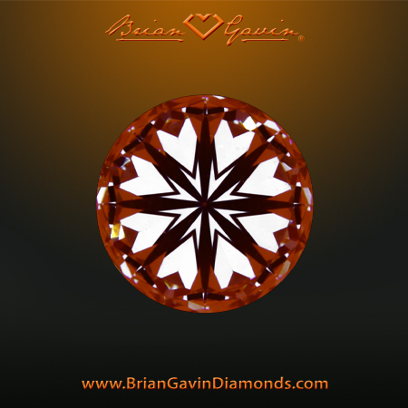 0.833 K VVS1 Signature Round hearts