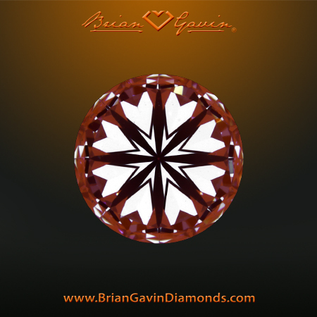 1.203 E VVS2 Signature Round hearts