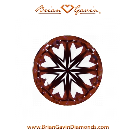 0.800 E SI1 Signature Round hearts