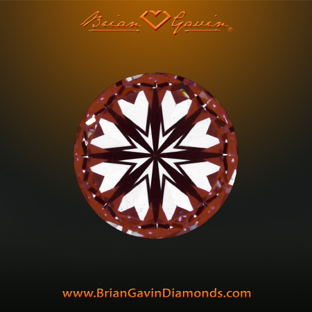 0.913 F VVS2 Signature Round hearts