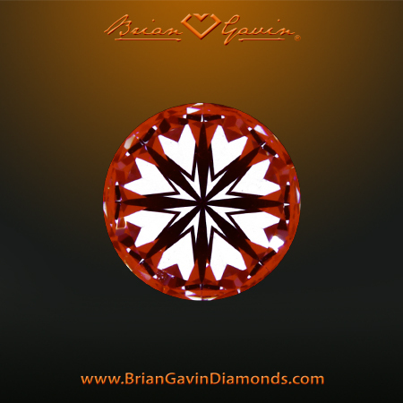 0.802 F VVS2 Signature Round hearts