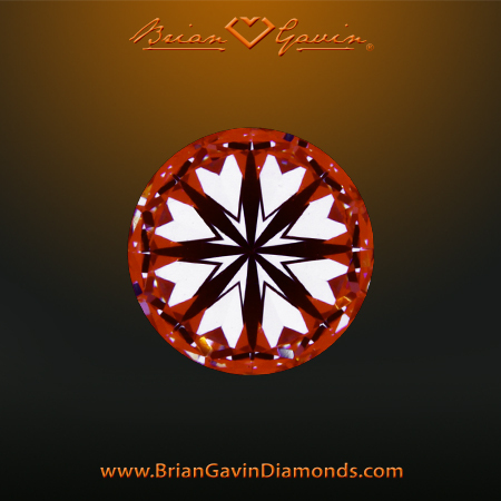 0.852 F VVS1 Signature Round hearts