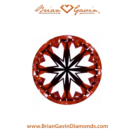 0.802 D VS1 Signature Round hearts