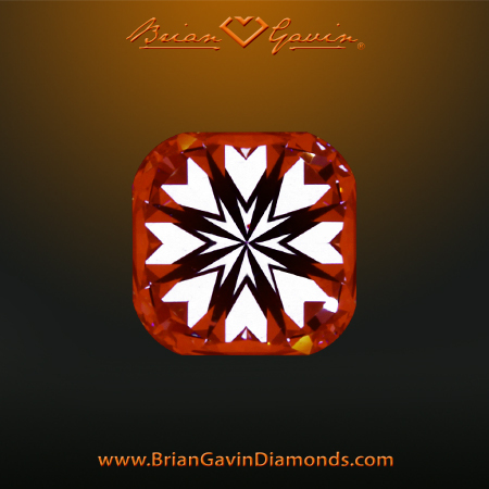 0.846 I VVS2 Signature Cushion hearts
