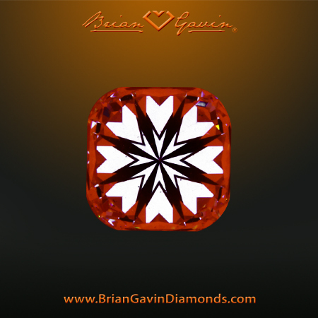 0.856 H SI1 Signature Cushion hearts