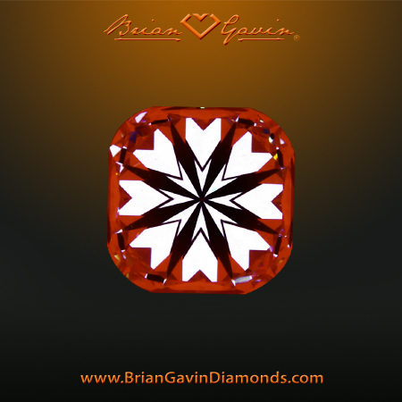 0.805 H VS1 Signature Cushion hearts