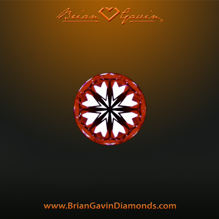 0.201 F VVS2 Signature Round hearts