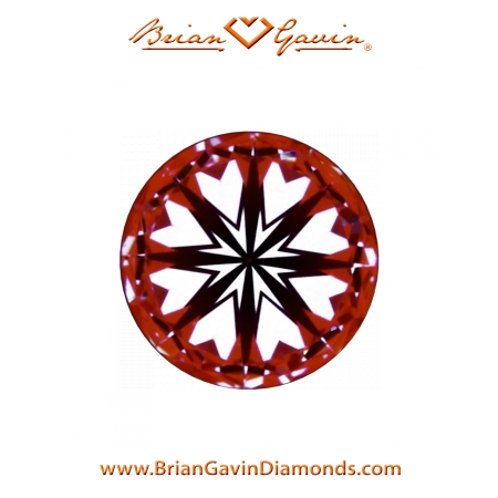 0.201 G VS1 Signature Round hearts