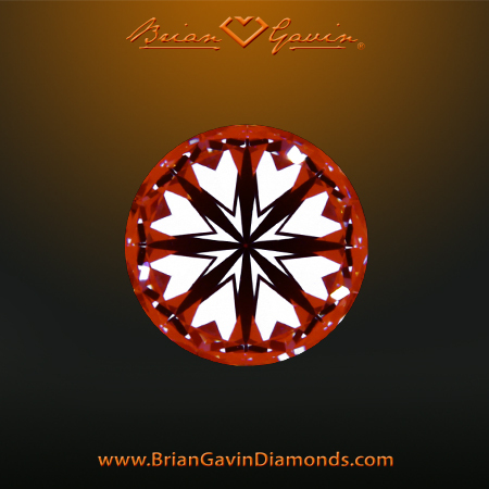 0.810 F VVS2 Signature Round hearts