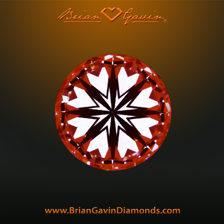 0.964 I SI1 Signature Round hearts