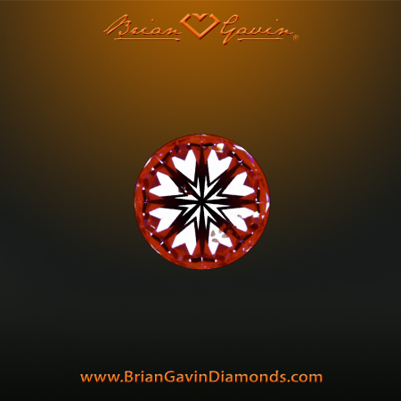 0.202 E SI2 Signature Round hearts