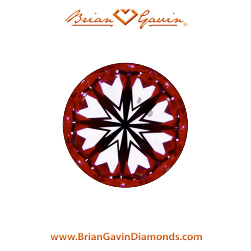 0.213 E SI2 Signature Round hearts