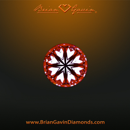 0.218 F SI1 Signature Round hearts
