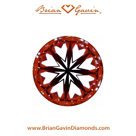 0.213 F SI1 Signature Round hearts
