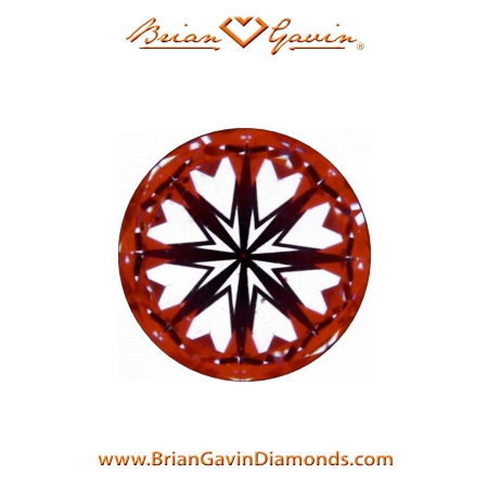 0.212 F SI1 Signature Round hearts