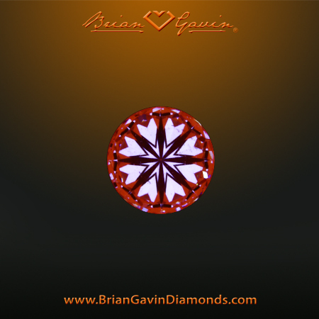 0.203 F SI1 Signature Round hearts
