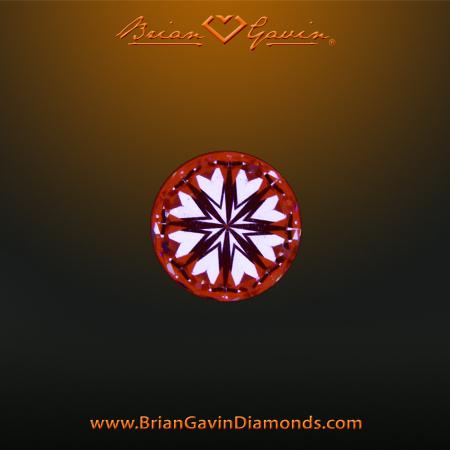 0.204 F SI1 Signature Round hearts