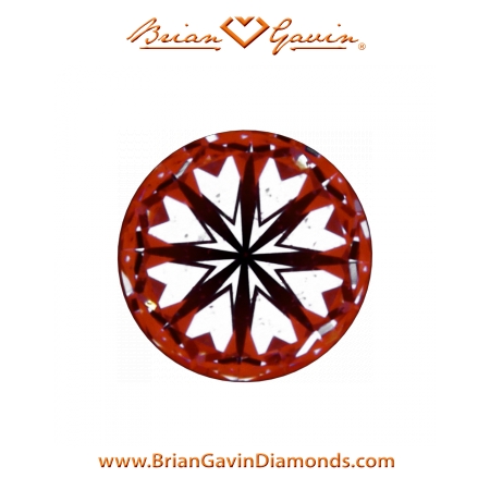 0.214 F SI2 Signature Round hearts