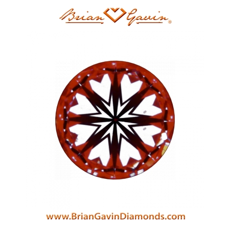 0.202 F SI1 Signature Round hearts