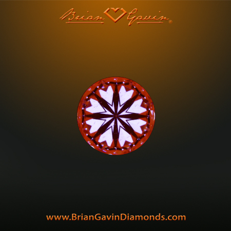 0.201 G VS2 Signature Round hearts