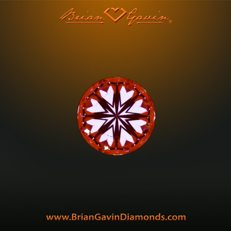 0.220 I SI1 Signature Round hearts