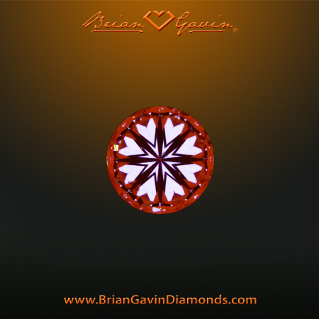 0.206 I SI1 Signature Round hearts