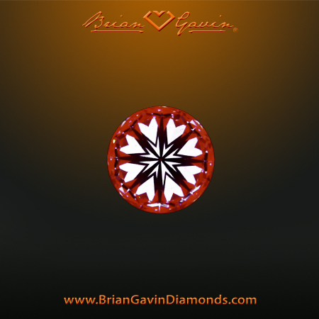 0.240 F SI1 Signature Round hearts