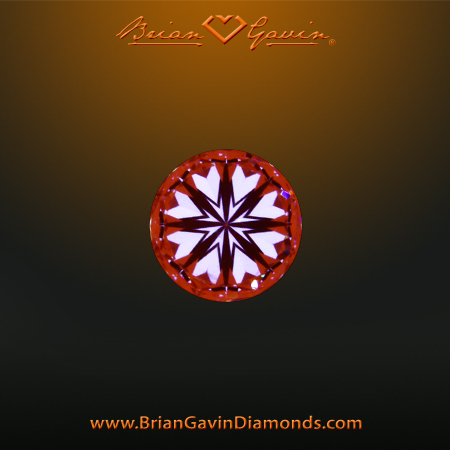 0.201 F SI1 Signature Round hearts