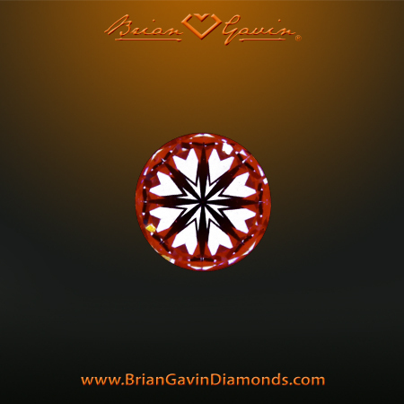 0.216 F SI1 Signature Round hearts