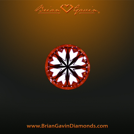 0.217 F SI1 Signature Round hearts