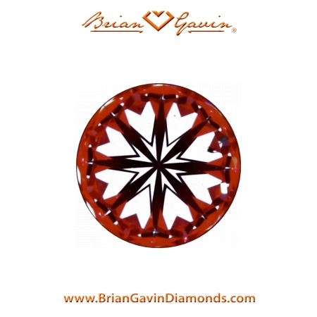 0.210 F SI1 Signature Round hearts