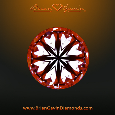 0.987 H SI1 Signature Round hearts