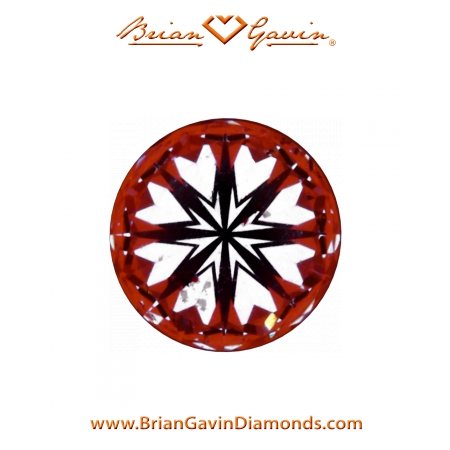 0.218 E SI2 Signature Round hearts