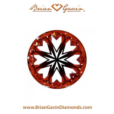 0.216 D SI1 Signature Round hearts