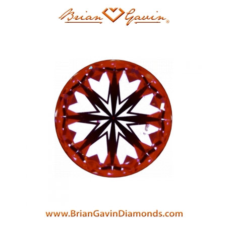 0.225 F SI1 Signature Round hearts
