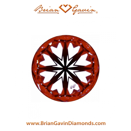 0.210 F SI1 Signature Round hearts