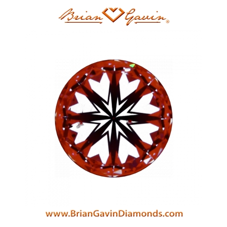 0.206 F SI1 Signature Round hearts