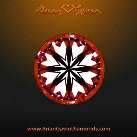 0.988 H VS1 Signature Round hearts